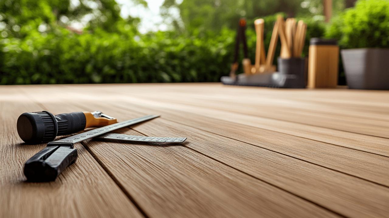 Coupe lame composite et Accessoires pour terrasse bois composite : Les secrets d’une finition parfaite